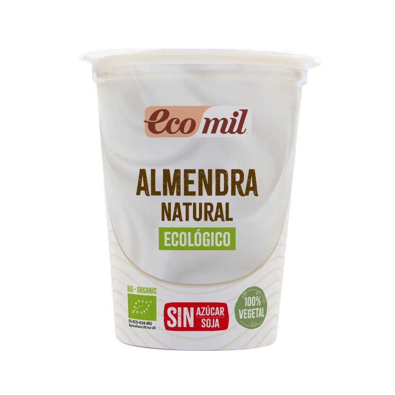 Postre almendra Ecomil 370g BIO