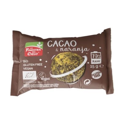 Bola cacao/naranja La Finestra sul Cielo 25g BIO