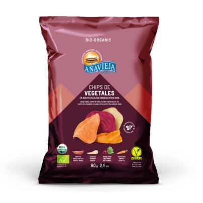 Chips vegetales Añavieja 80 g BIO