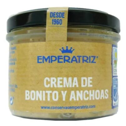 Crema bonito y anchoas Emperatriz 110g BIO