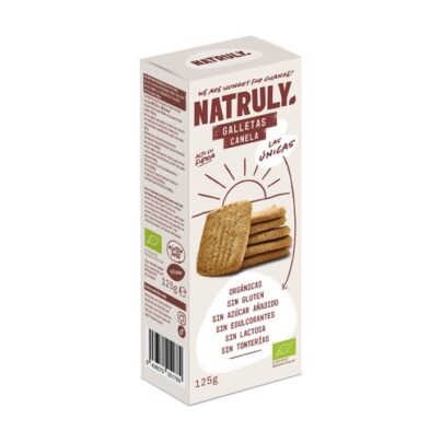 Galletas de canela sin gluten Natruly 125g BIO