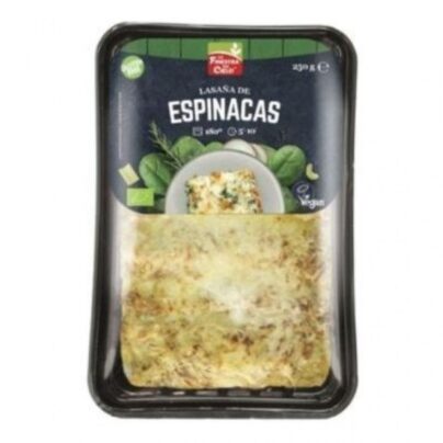 Lasaña espinacas sin gluten La Finestra Sul Cielo 250g BIO