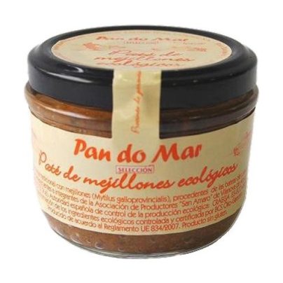Paté mejillones Pan do Mar 125g BIO