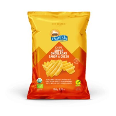 Patatas fritas sabor queso Añavieja 100g BIO