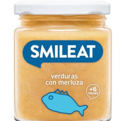 Potito verduras con merluza Smileat 230g BIO