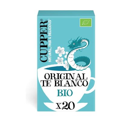 Té blanco Cupper 20 filtros BIO