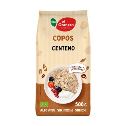 Copos de centeno El Granero 500g BIO