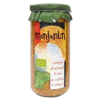 Lentejas cocidas Monjardín 700g BIO