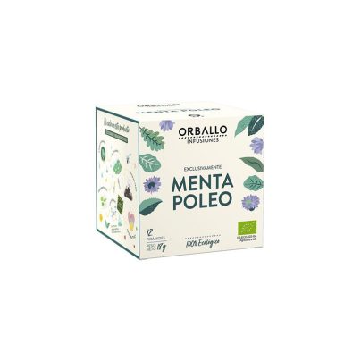 Menta poleo Orballo 12 pirámides BIO