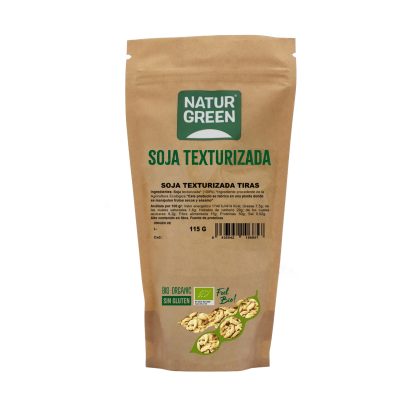 Soja texturizada tiras NaturGreen 115g BIO