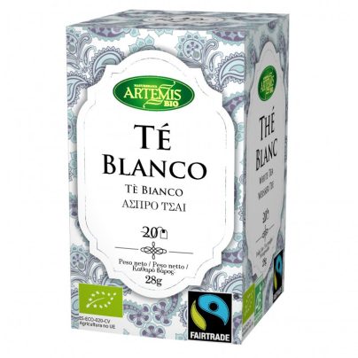 Té blanco Artemis 20 filtros BIO
