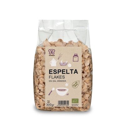 Copos de espelta sin sal Naturcid 300g BIO