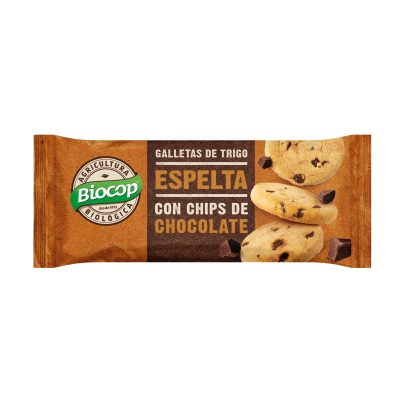 Galletas de espelta/choco Biocop 32g BIO
