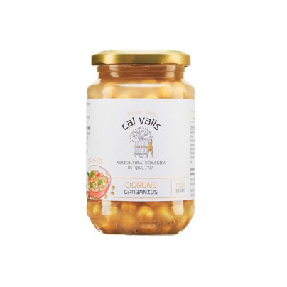Garbanzos cocidos Cal Valls 350g BIO