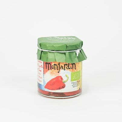 Pimientos piquillo tiras Monjardín 220g BIO