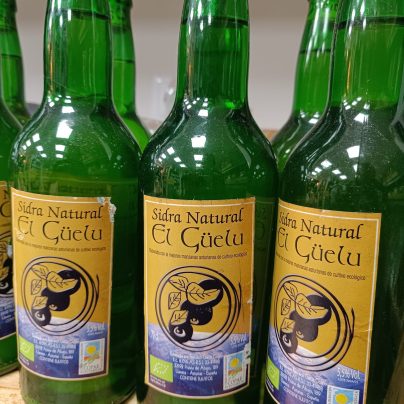 Sidra natural El Güelu 70 cl BIO