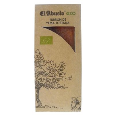 Turrón yema tostada El Abuelo 200g BIO