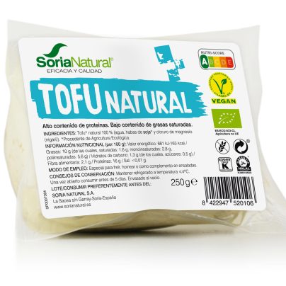 Tofu natural Soria Natural 250g BIO