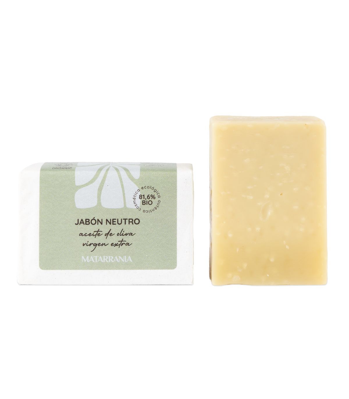 Jabón neutro sin perfume Matarrania 100g ECO