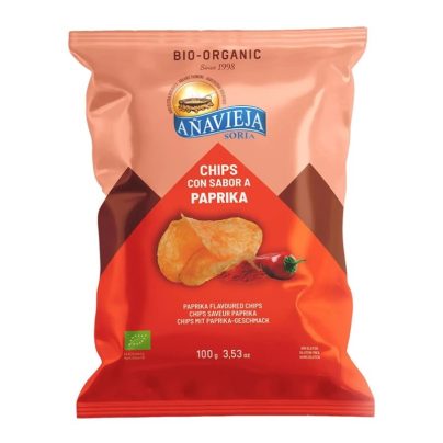 Patatas fritas paprika Añavieja 100g BIO