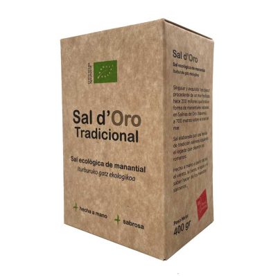 Sal d'Oro tradicional 400g BIO