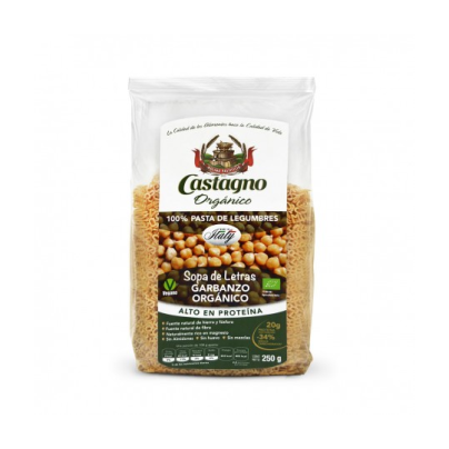 Sopa de letras garbanzos Castagno 250g BIO