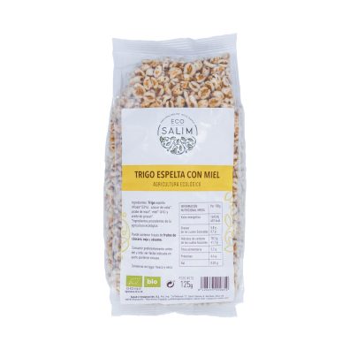 Espelta hinchada con miel EcoSalim 125g BIO