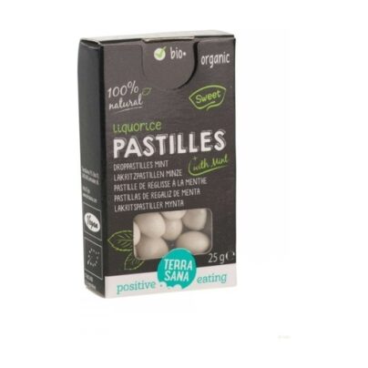 Pastillas regaliz-menta TerraSana 25g BIO