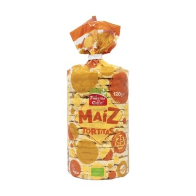 Tortitas de maíz sin gluten La Finestra 120g BIO