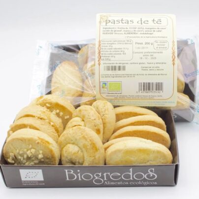 Pastas de té Biogredos 200g BIO