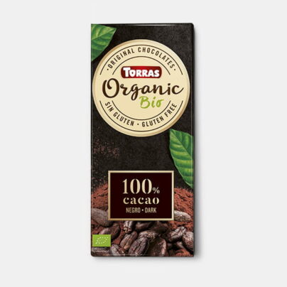 Chocolate negro 100% Torras 100g BIO