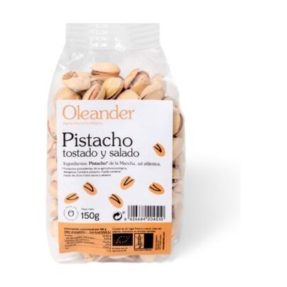 Pistacho cáscara tostado Oleander 150g BIO