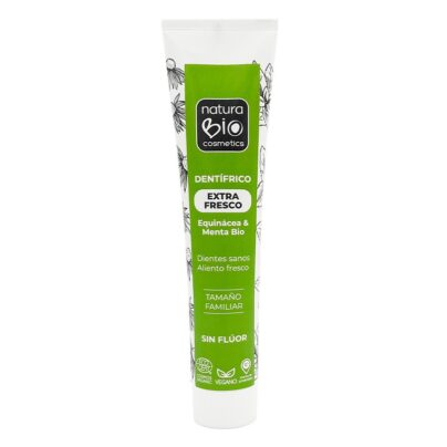 Dentífrico menta, equinácea NaturaBio 125ml BIO