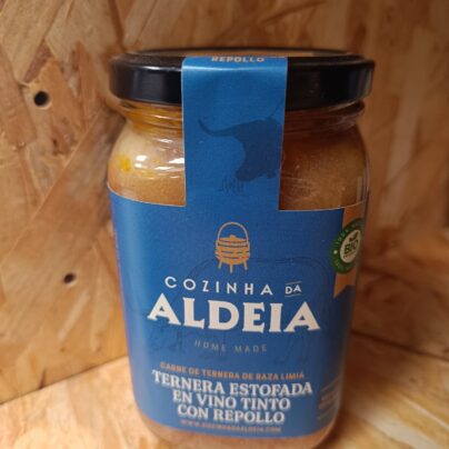 Estofado de ternera con vino tinto Cozinha da Aldeia 350g BIO