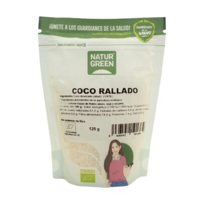 Coco rallado sin gluten NaturGreen 125g BIO
