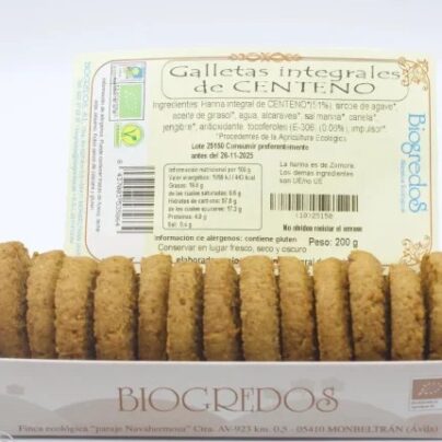 Galletas centeno Biogredos 200g BIO