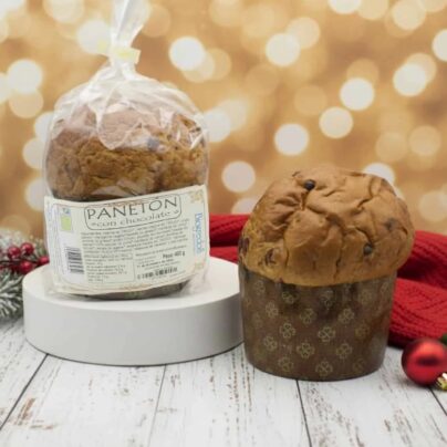 Panetón con chocolate Biogredos 400g BIO
