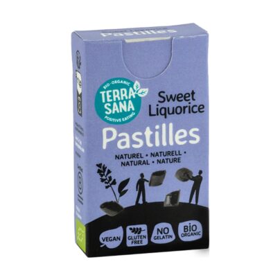 Pastillas regaliz natural Terrasana 25g BIO