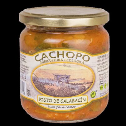 Pisto de calabacín Cachopo 330g BIO