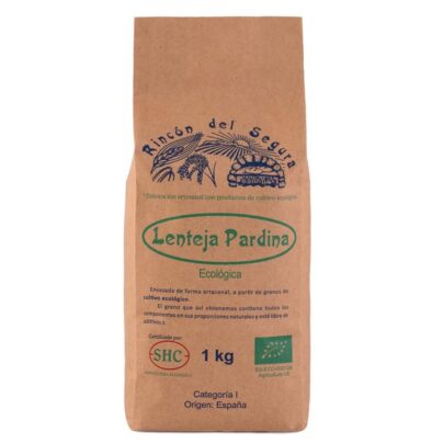 Lenteja pardina Rincón del Segura 1Kg BIO