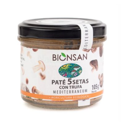 Paté 5 setas con trufa Bionsan 105g BIO