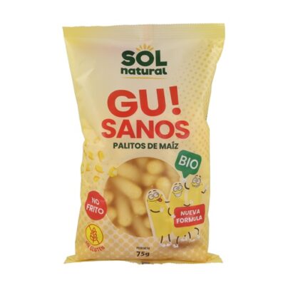 Gusanitos de maíz Sol Natural 75g BIO