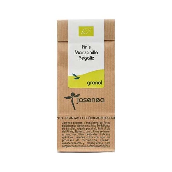 Anís, manzanilla, regaliz Josenea 10 pirámides BIO