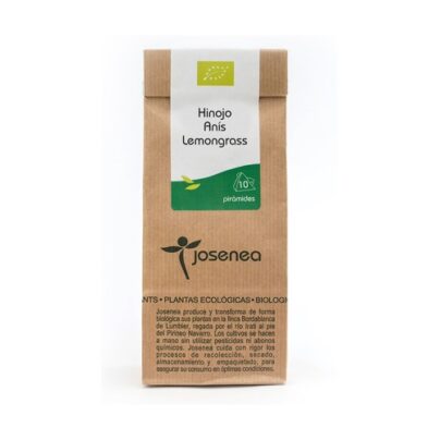 Hinojo, anís, lemongrass Josenea 10 pirámides BIO