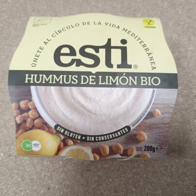 Hummus de limón Esti 200g BIO