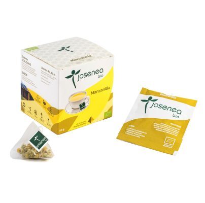 Manzanilla Josenea 10 pirámides caja BIO