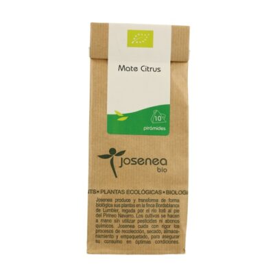 Mate citrus Josenea 10 pirámides BIO