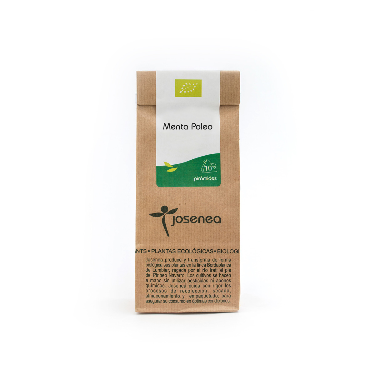 Menta poleo Josenea 10 pirámides BIO