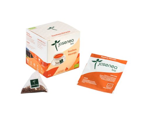 Rooibos, naranja Josenea 10 pirámides caja BIO