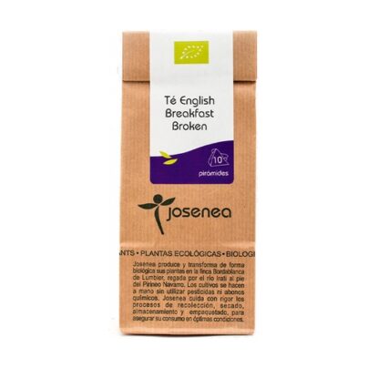 Té English breakfast broken Josenea 10 pirámides BIO